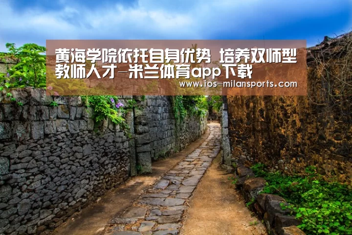 黄海学院依托自身优势 培养双师型教师人才-米兰体育app下载(图3) 米兰体育app网址